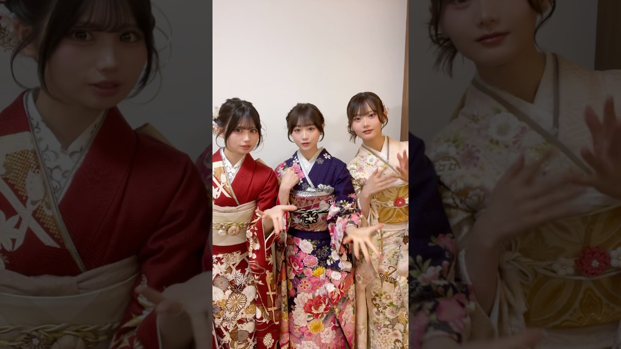 振袖TEENS撮影日🎥シール交換したり生ヨーグルト食べたり韓国ベーグル食べたり🥯5月GW公開をお楽しみに🤭❤️❤️#ジョイフル恵利 #振袖レンタル #振袖ティーンズ #振袖TEENS #韓国