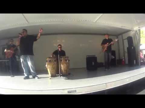 Saradango Band performs at Harrison Fest 2015