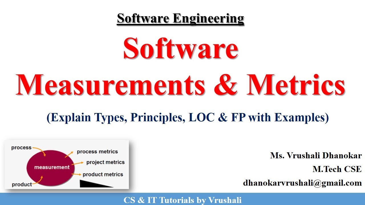 SE 33: Software Measurements & Metrics | LOC | FP with Examples  #softwareengineering