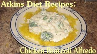 Atkins Diet Recipes: Low Carb Chicken Alfredo (IF)