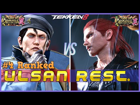 T8 ▰ ULSAN (#4 Ranked Dragunov) Vs REST (High Ranked Hwoarang) ▰ Tekken 8 High Level Gameplay