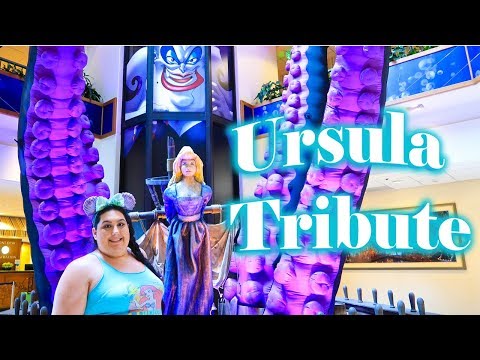 Ursula Tribute at Disneys Paradise Pier Hotel