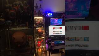 【ゲーミング部屋】マーベルオタクによる、散らかったデスク周りのご紹介【マーベル】 #spiderman #marvel#デスク紹介 #ゲーミング