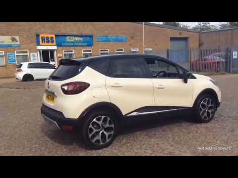 RENAULT CAPTUR SIGNATURE X NAV TCE CREAM/BLACK 2017