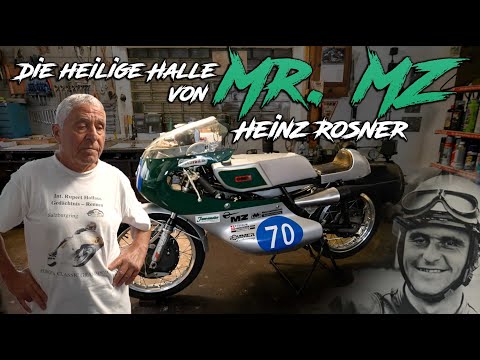 Die heilige Halle von "Mr. MZ" Heinz Rosner I RD48