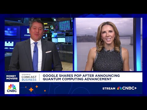 Google shares jump after announcing quantum computing advancement