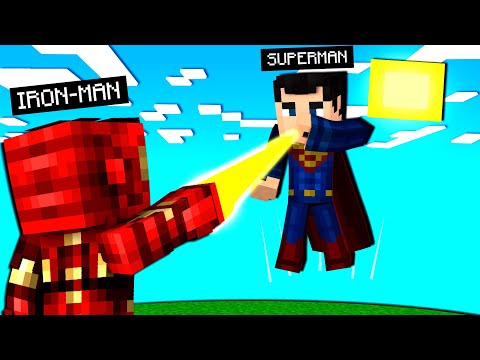 IRONMAN vs SUPERMAN - MINECRAFT ITA