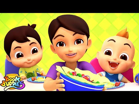 Chew Your Food Song, Healthy Eating Habits for Babies & Rhymes by Boom Buddies