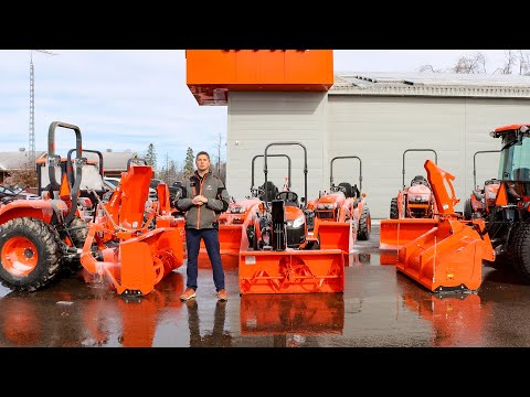 Pros & Cons - Rear PTO, Front PTO and Inverted Snowblowers!