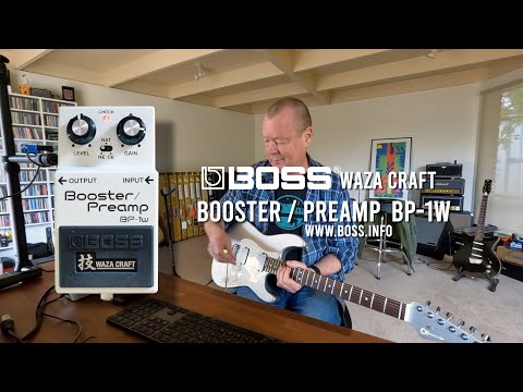 Демонстрация педали эффектов Boss BP-1W Booster/Preamp