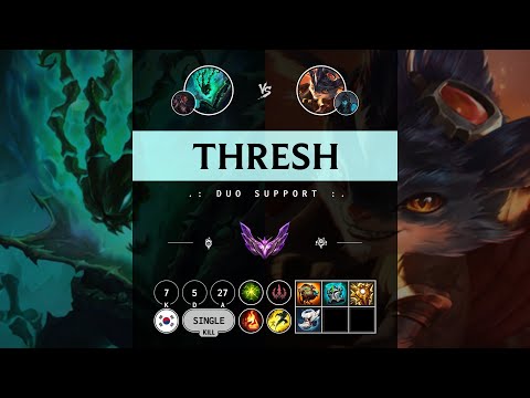 Thresh Support vs Rumble - KR Master Patch 14.9
