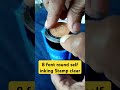 How To Make Clear Round Self Inking Stamp Stamps Youtubeshorts
