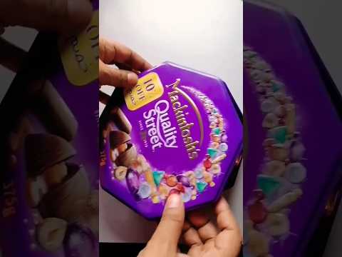 mackintosh's quality street chocolate #review #mackintosh #qualitystreet #chocolate #shorts