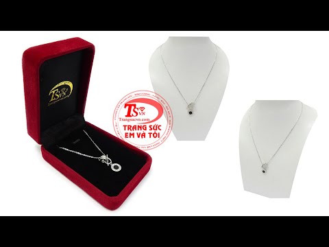 Dây chuyền nữ vàng dễ thương, dây chuyền nữ, dây chuyền vàng Korea, TSVN025422