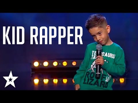 Kid RAPPER Gets GOLDEN BUZZER on Sweden's Got Talent | Got Talent Global