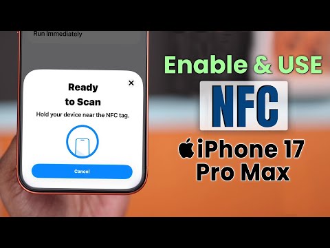 How to Turn ON NFC on iPhone 17 Pro Max | Pro [Use]
