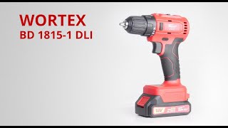 Cordless Drill WORTEX BD 1815-1 DLi
