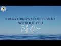 Billy Ocean - Everything's So Different Without You (HD Lyrics Video)