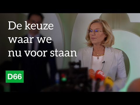 D66 — Persmoment Sigrid Kaag