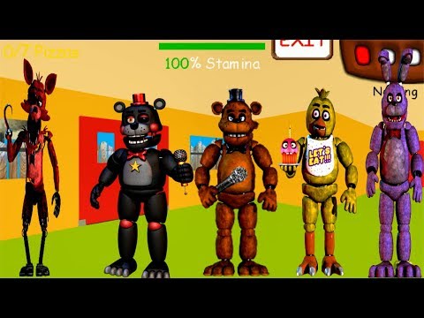 Freddy's Basics in Horror and Pizza V2 Port - Baldi's Basics V1.4.3 Mod