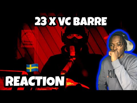 AMERICAN REACTS TO SWEDISH RAP! 23 X Vc barre - Catfish (ENGLISH LYRICS)