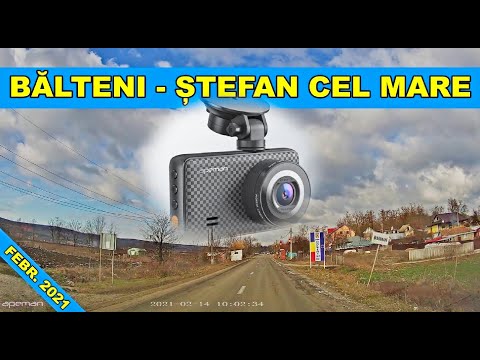 Drumul Balteni - Capu Dealului - Stefan cel Mare Jud. Vaslui video febr. 2021