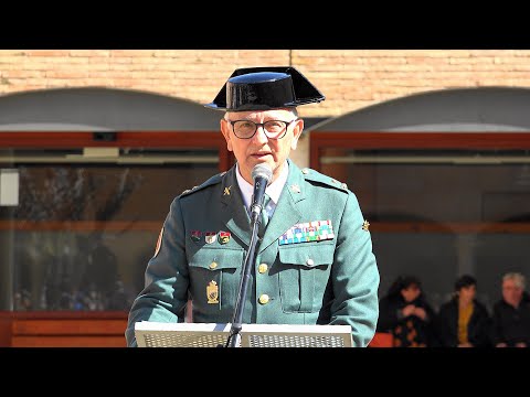 HOMENAJE A D. PEDRO MARTIN PAEZ,CAPITAN DE LA G. C. EN NAVARRA,PLAZA DE LAS MALVAS, FITERO 15-3-2023