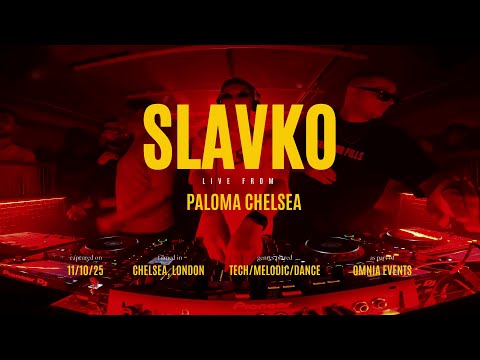 SLAVKO. Live @ Paloma Chelsea, London. [Tech, Classic, Melodic House]