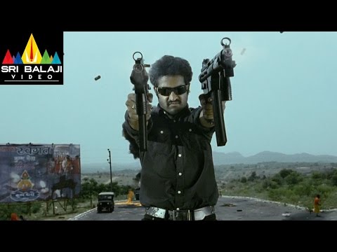 Trailer Shakti Movie Jr NTR Highlight Action Scene | Jr.NTR, Ileana | Sri Balaji Video