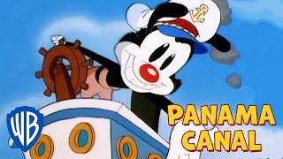 Animaniacs KARAOKE 🎤 | Panama Canal ⚓️ | Classic Cartoon | WB Kids