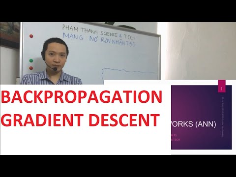 Trí tuệ Nhân tạo - Mạng Nơ ron P4 - BackPropagation, Gradient Descent e Learning Rate (tốc độ học)