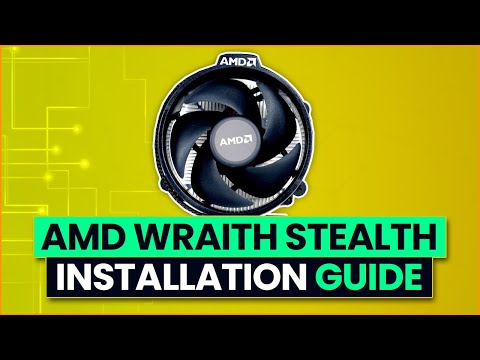 AMD Wraith Stealth Stock CPU Cooler Installation Guide