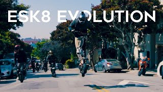 The Evolution Of An ESK8 Group | Music Video Featuring Andreas Stone, Denniz Jamm - Black Sunrise