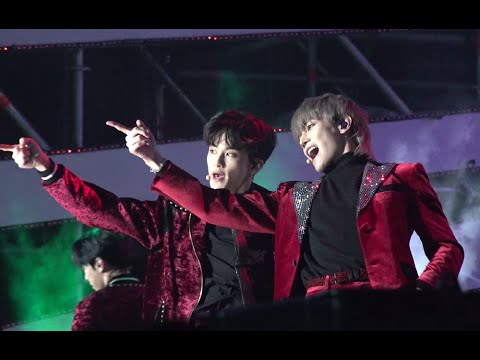 181014 BBQ SBS Super concert _ NCT 127 _ Regular 레귤러 _ 마크 MARK (4K)