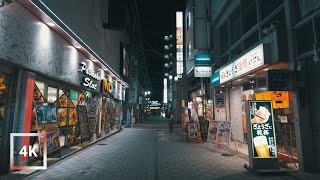 4K HDR｜Night walk from Kanda to Bakuroyokoyama