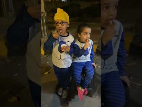 Enjoying ice cream💙 pal’s brothers 🧿🧿🧿