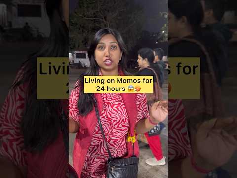 Living on Momos for 24 hours 😱🥵| Momos Eating Challenge 