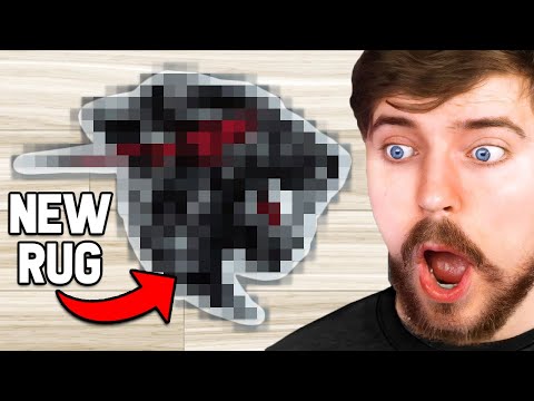 MrBeast Called My Rug Ugly, So I Made Him a New One.