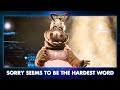 Hippo - ‘Sorry Seems To Be The Hardest Word’ | The Masked Singer | seizoen 3 | VTM