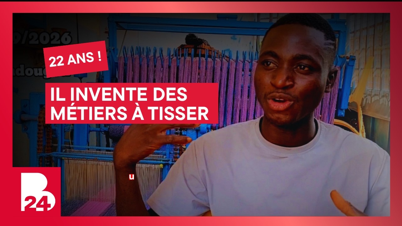 À 22 ans, il révolutionne le tissage !