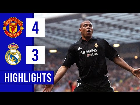 Manchester United vs Real Madrid 4-3 ● All Goals & Highlights (23/04/2003)