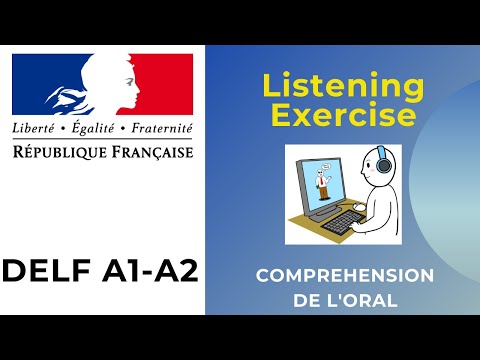 DELF A2 Comprehension Orale Listening Practice Test Online DELF A2 Listening Exam Sample Paper| TEF