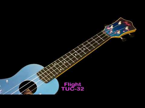 Демонстрация укулеле Flight TUC 32 Sakura