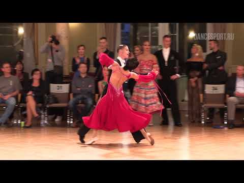 Madis Abel - Aleksandra Galkina EST, Slow Foxtrot, DanceComp Wuppertal 2019