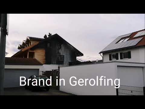 Brand in Gerolfing