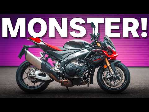 APRILIA TUONO V4 2025 STADT TEST!