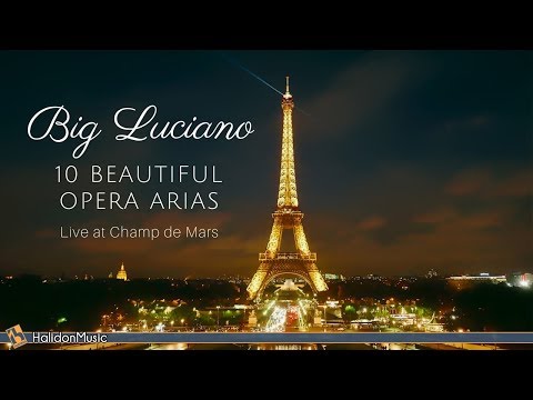 Luciano Pavarotti - 10 Beautiful Opera Arias - Live Performance in Paris