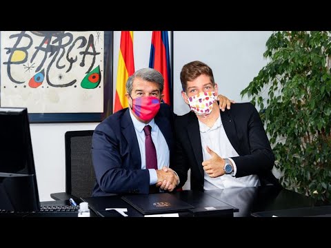 Official Estanis Pedrola Welcome to fc Barcelona  🔥