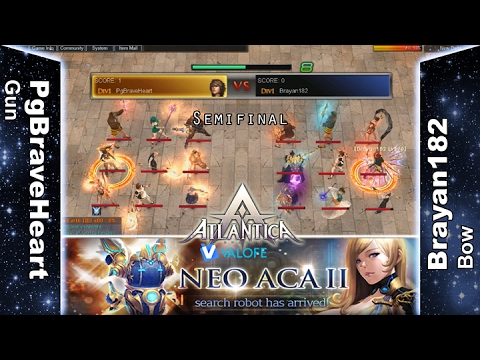 Sikyon Weekly 04/02/2017 AM: Semifinal - PgBraveHeart vs Brayan182 - Atlantica Online