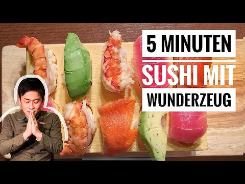 Ein Japaner kocht - 5 Minuten SUSHI mit Wunderzeug